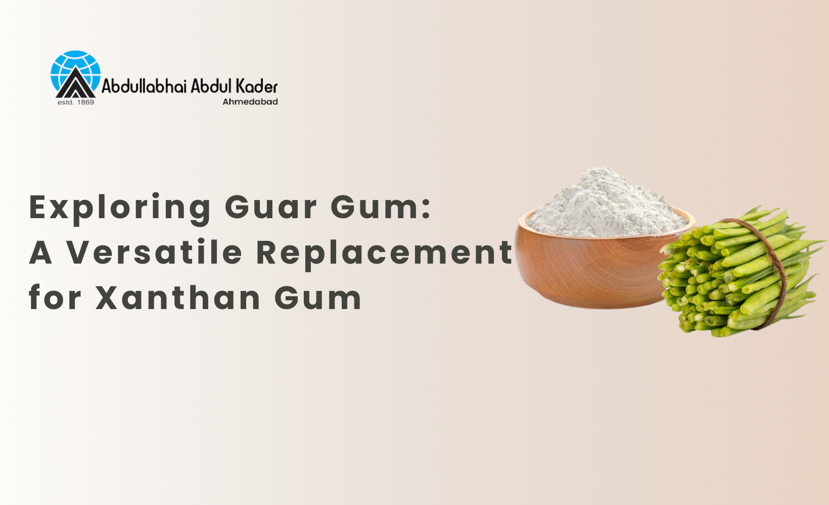 Exploring Guar Gum: A Versatile Replacement for Xanthan Gum