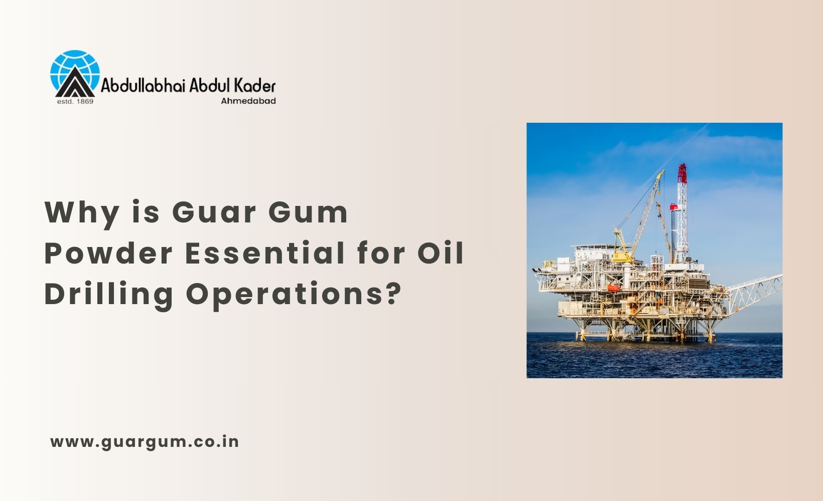 Why is Guar Gum Powder Essential for Oil Drilling Operations?