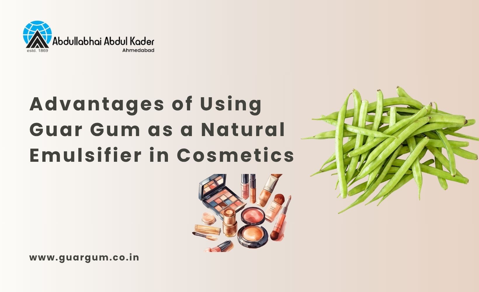 Guar Gum as a Natural Emulsifier in Cosmetics