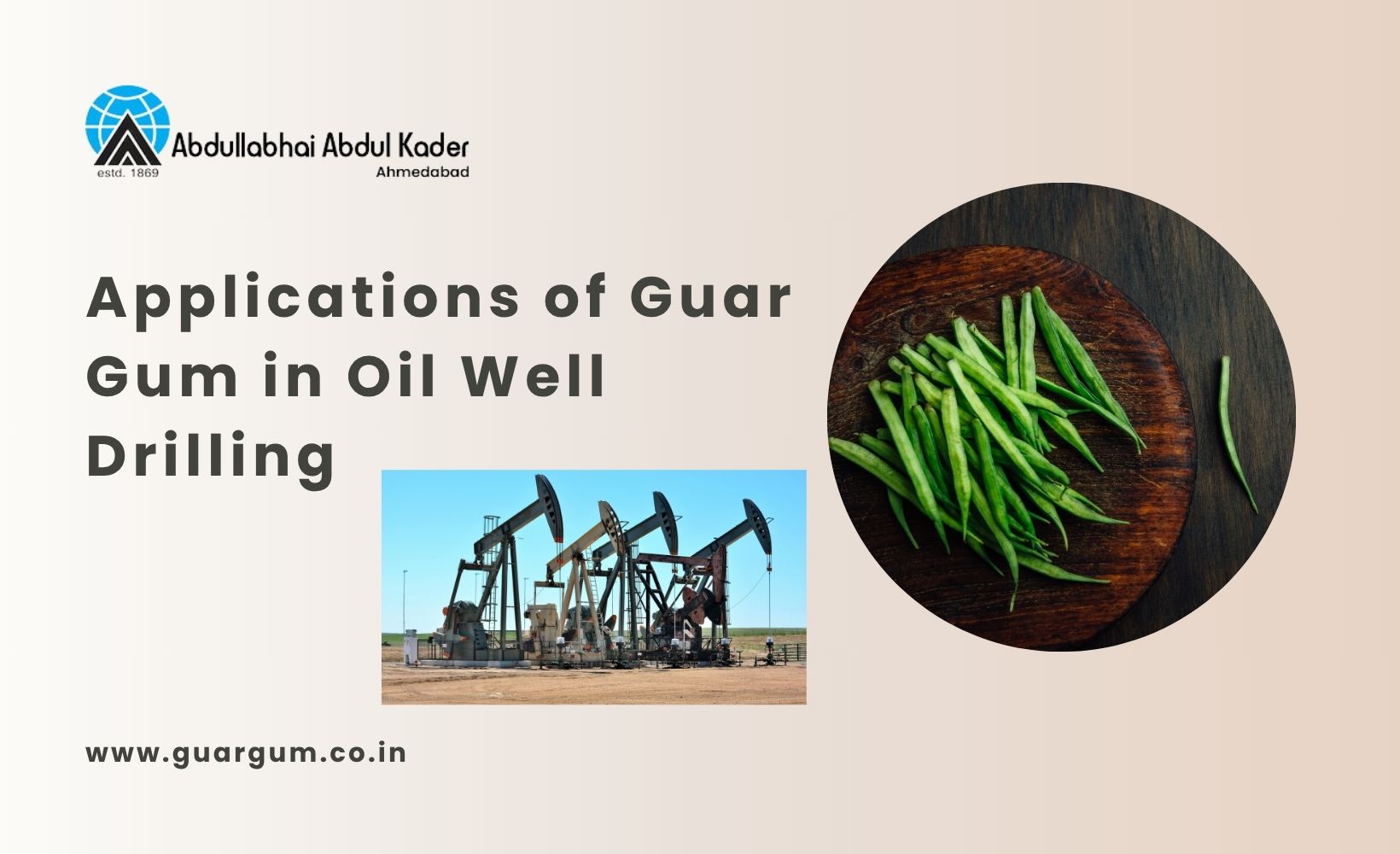 Guar Gum in Oil Well Drilling