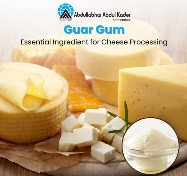 Guar Gum Powder in Cheese Processing