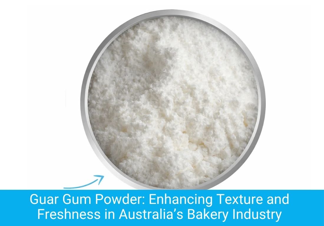 Guar Gum Powder Enhancing Texture Freshness Australia Industry