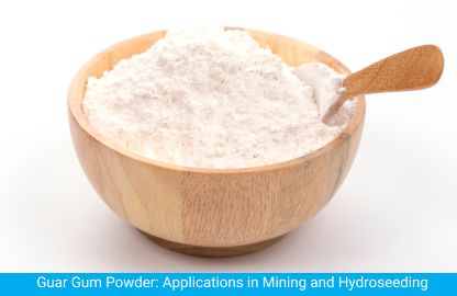 Guar Gum Powder Mining Hydroseeding