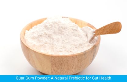 Guar Gum Powder Natural Prebiotic Gut Health