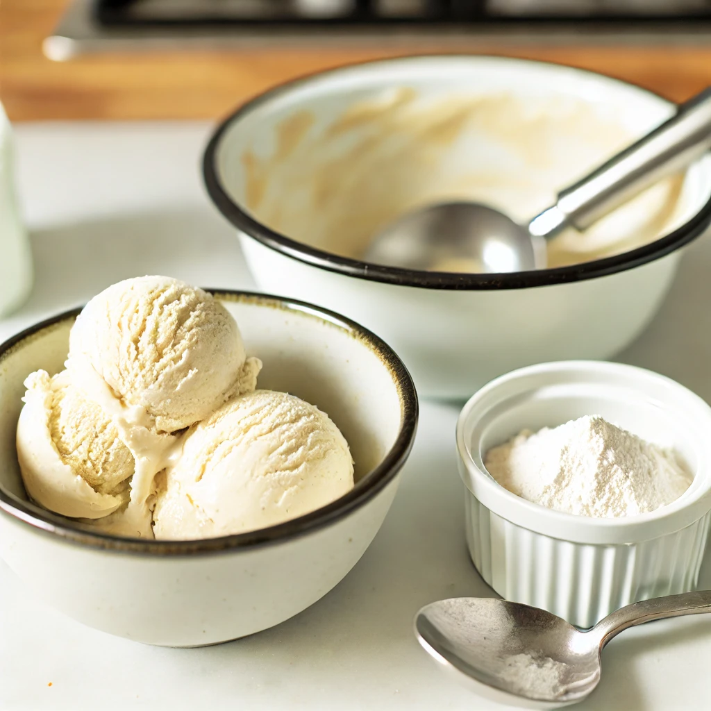 Guar Gum Powder in Vegan Ice Cream