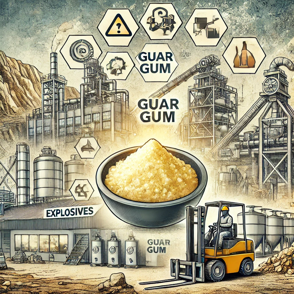 Guar Gum Powder used in Explosive Industry 